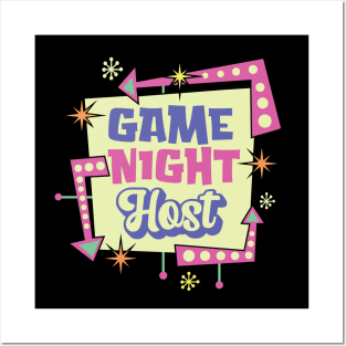 Game Night Host - Family Board Game Night Posters and Art